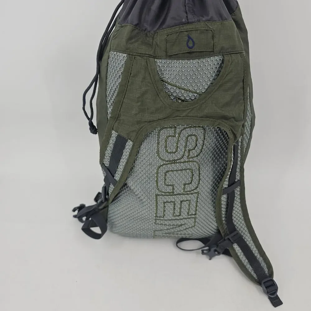Ascent Dash 720 Outdoor Hiking Camping School Lightweight Backpack Green Gray